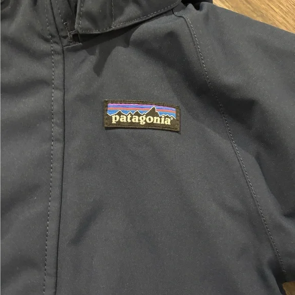 Patagonia Baby 3-in-1 Jacket in Navy and Gray - Picture 3 of 6
